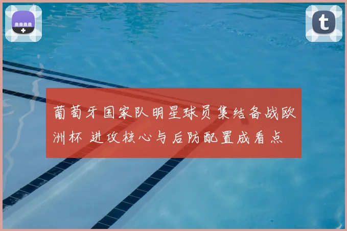 葡萄牙国家队明星球员集结备战欧洲杯 进攻核心与后防配置成看点